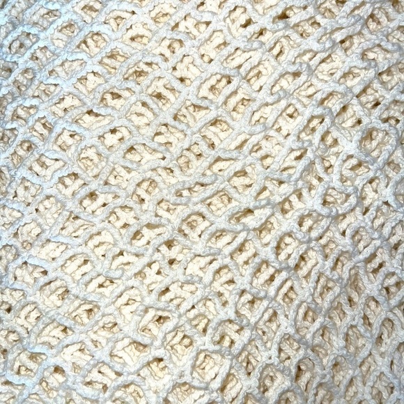 𝅺approximately 70x90 Handcrafted Crocheted Quilt Top or Large Table Top … - Picture 3 of 3